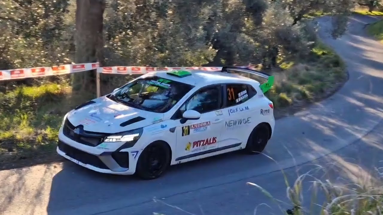 12 ° Rally Ronde Val Merula 15 2 26 , PS 1 SAN DAMIANO (riprese tutte le auto transitate) 