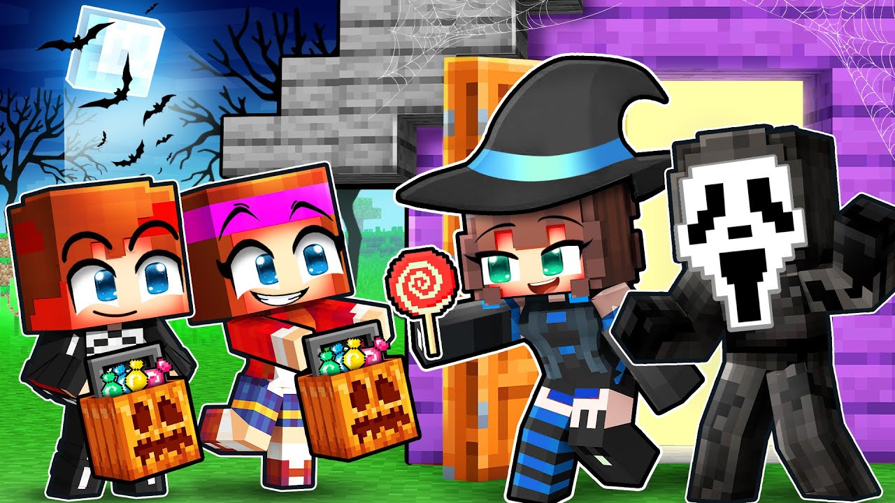 Manger tous les bonbons d'Halloween sur Minecraft !