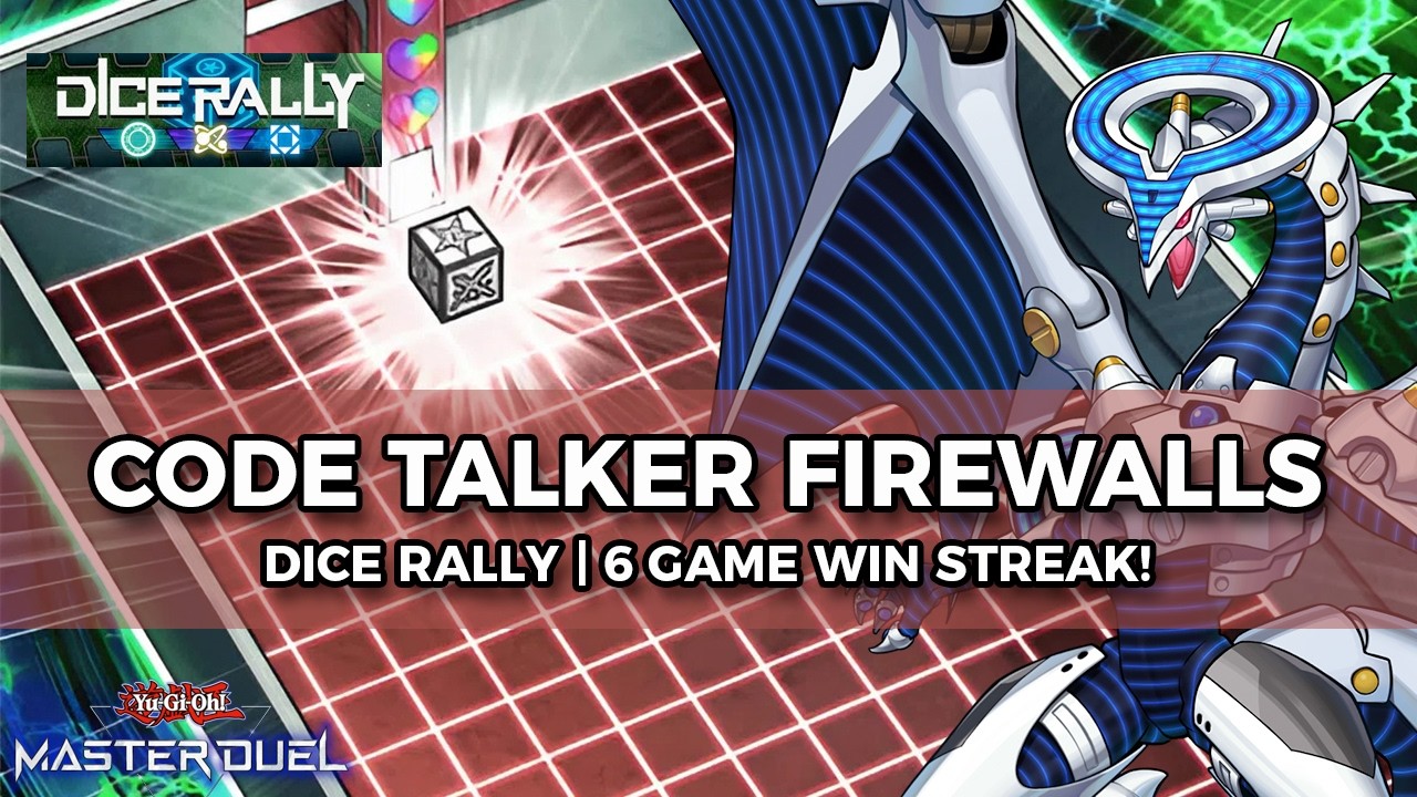 70% Win Rate! Code Talker Firewalls Dice Rally 2026 - Yu-Gi-Oh! Master Duel