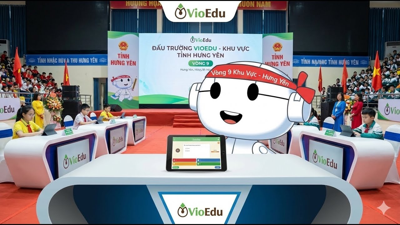 Thi Đấu Trường Khu Vực Vioedu vòng 9 tỉnh Hưng Yên lớp 8| Nguyễn Đạt #vioedu#toanthcs#kienthucthuvi