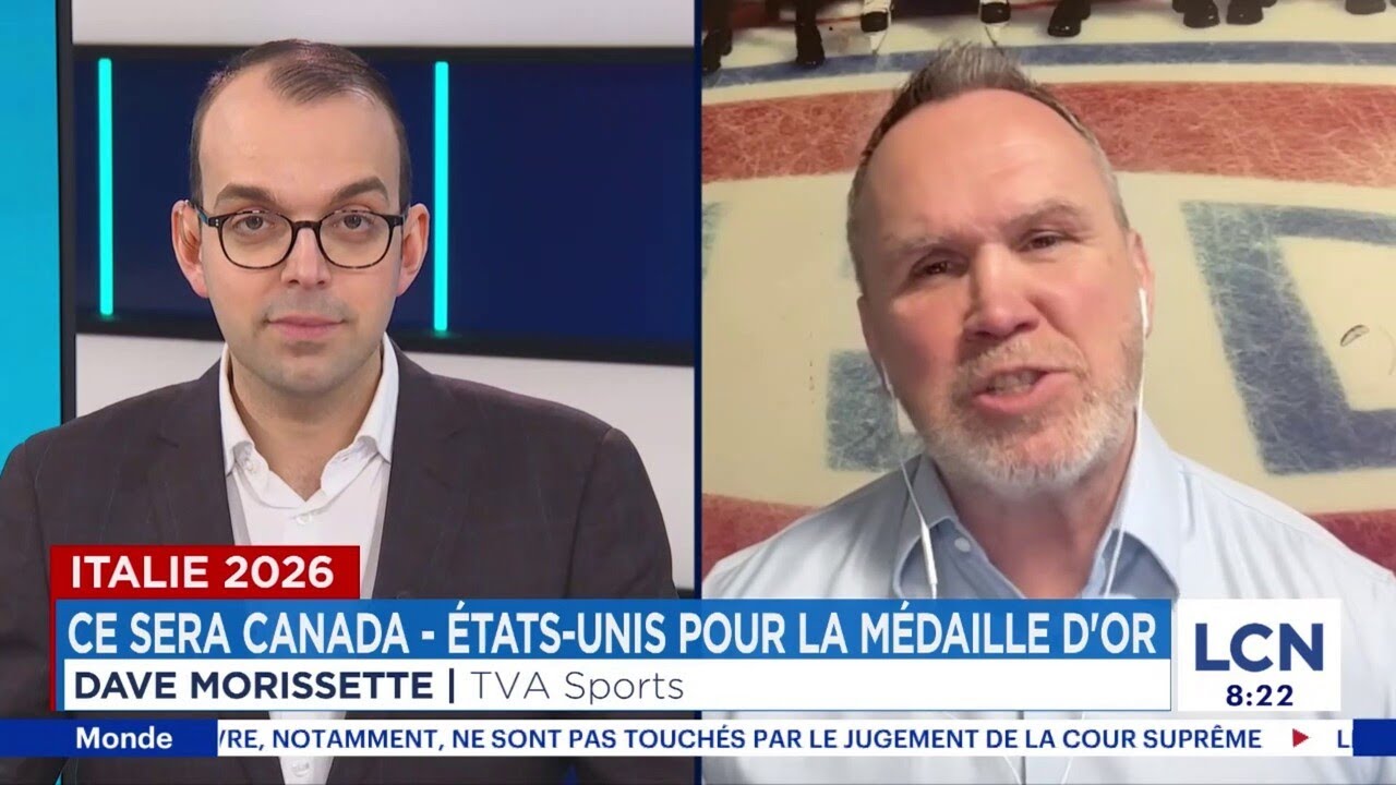 Canada contre États-Unis: la finale que tout le monde voulait - explications Dave Morissette, TVA Sp