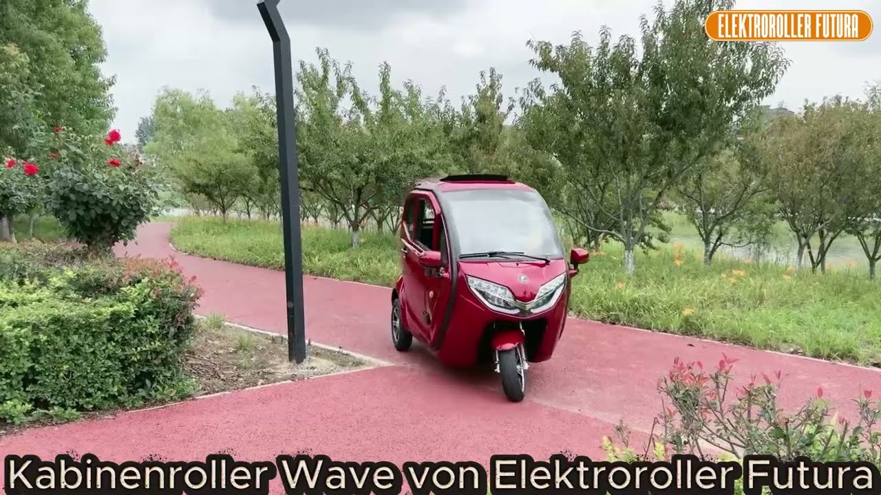 Kabinenroller Wave, Lima Q3, der größte dreirädrige E-Kabinenroller in Dtl. 25/45 km/h Elektromobil