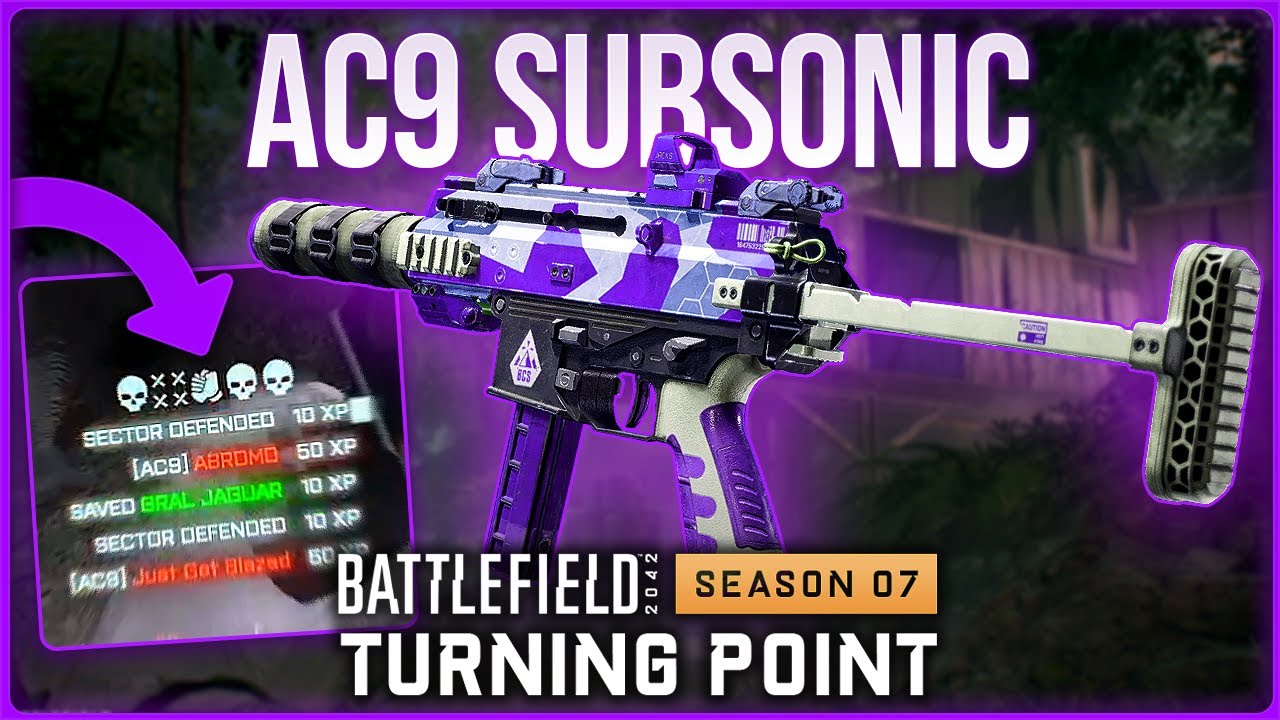 AC9 Subsonic is SECRETLY OP! (84 Kills) - Battlefield 2042 Season 7 Redacted