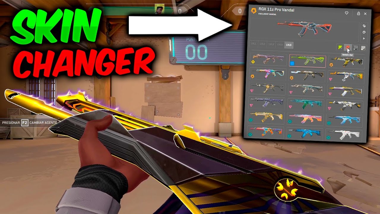 El MEJOR SKIN CHANGER para VALORANT 2026 🔫 Como conseguir SKINS GRATIS en VALORANT