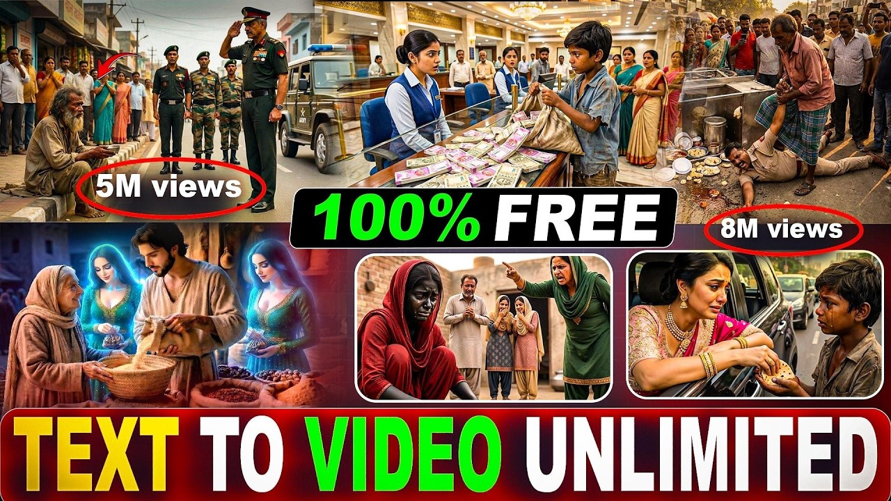 Unlimited FREE AI 4K📺Video Generator | Open Source Text to Video AI | Image to 4k Video Maker 2026