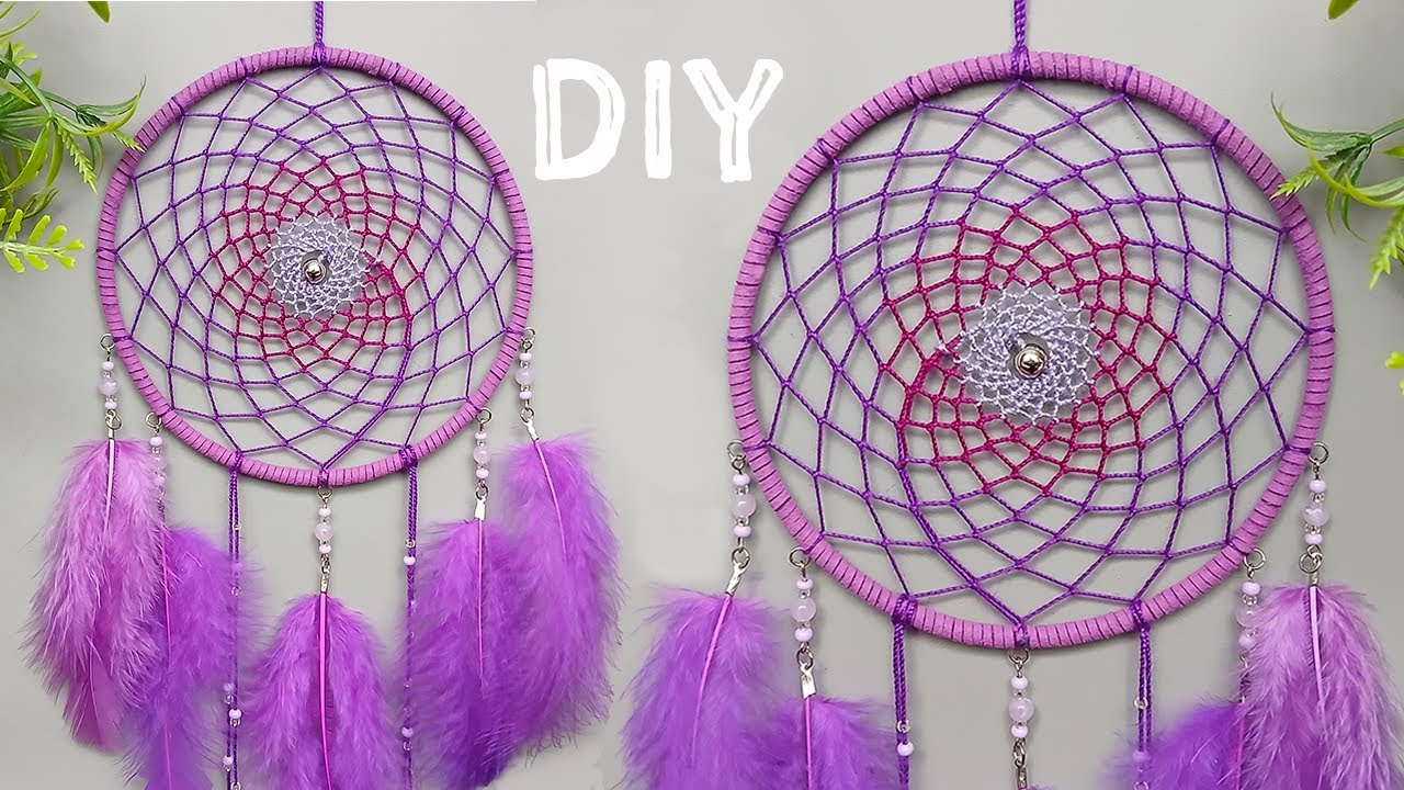 DIY COMO HACER UN ATRAPASUEÑOS Paso a paso |  HOW TO MAKE A DREAMCATCHER Step by Step!