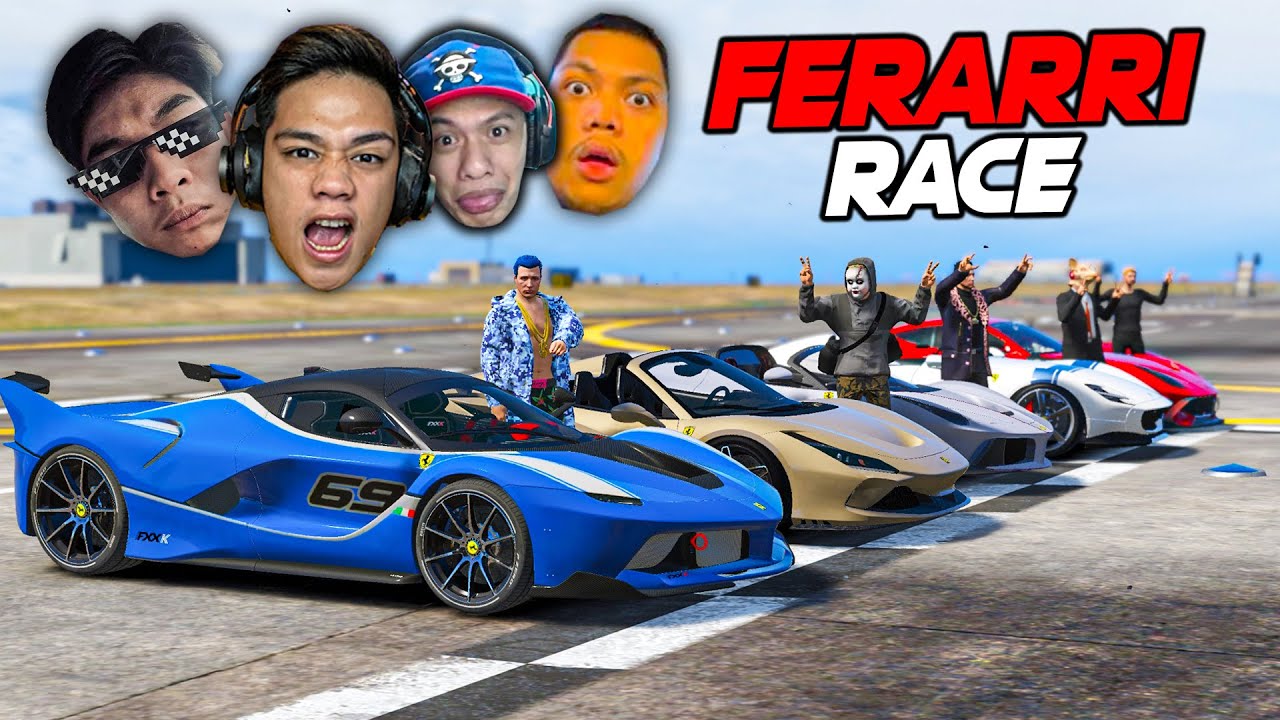 FERARRI RACING ng BILLIONAIRE GANG!! | GTA 5