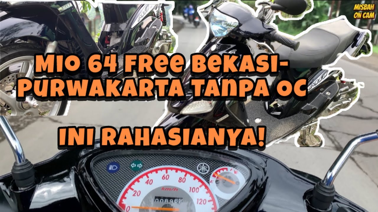 Modal PD! Mio 200cc Touring Tipis Tipis ke Purwakarta Tanpa OC😱