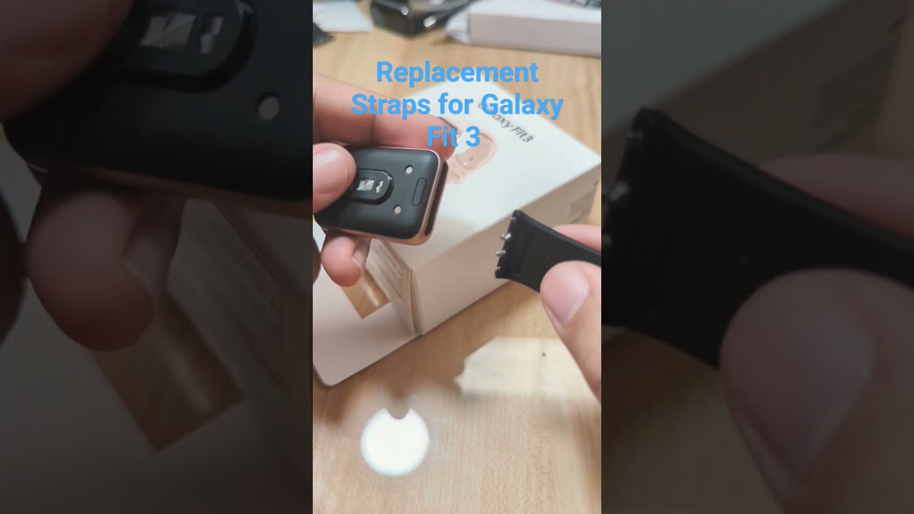 Samsung Galaxy Fit 3 Replacement Straps Accessories #galaxyfit3
