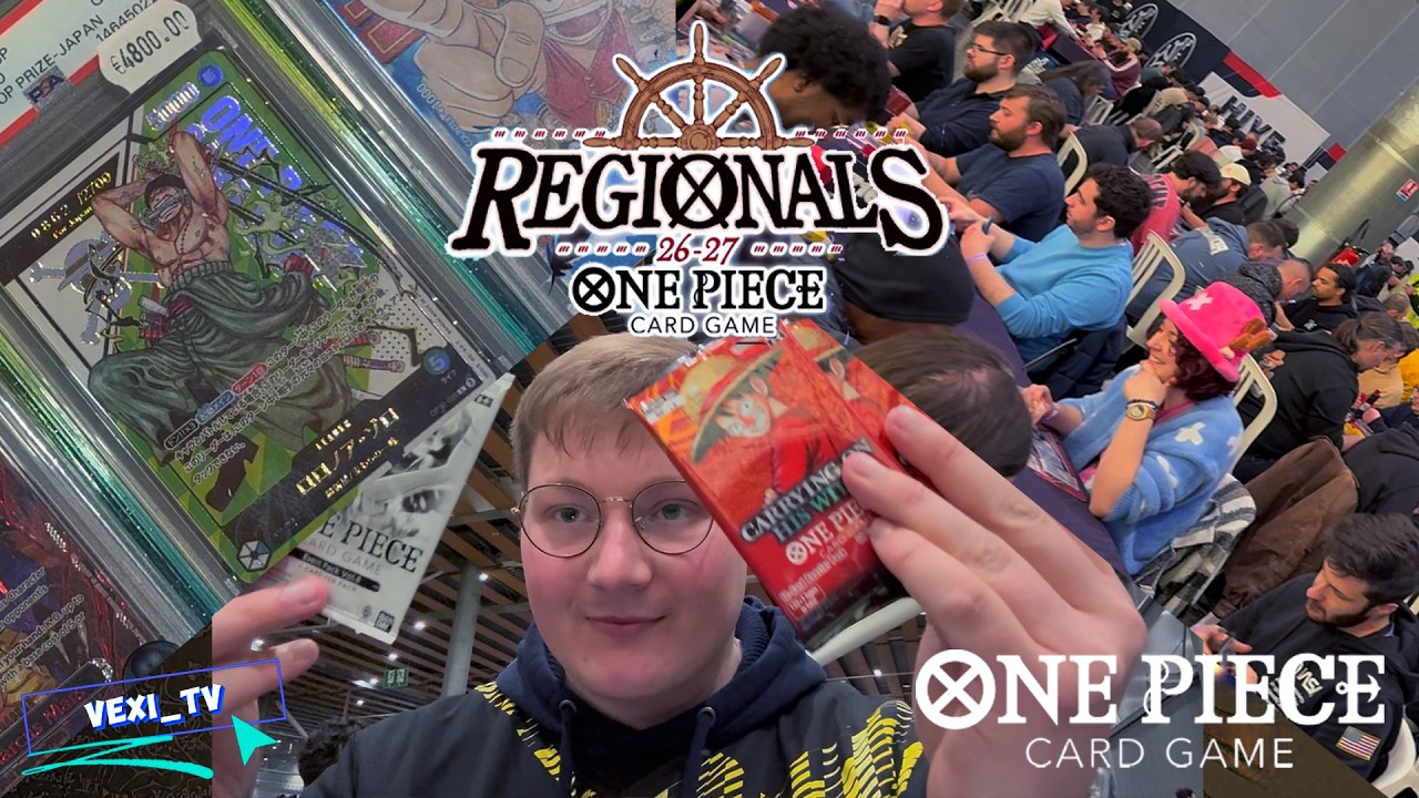 [VLOG] MON PLUS GROS TOURNOI ONE PIECE ! - Championship de LILLE - ONE PIECE CARD GAME
