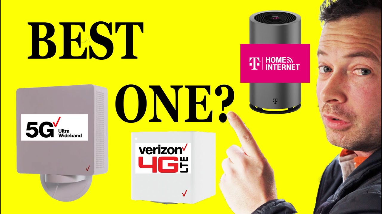 ✅ Which is the BEST? T-Mobile vs Verizon Home Internet - Pros and Cons - Comparison - 4G LTE & 5G