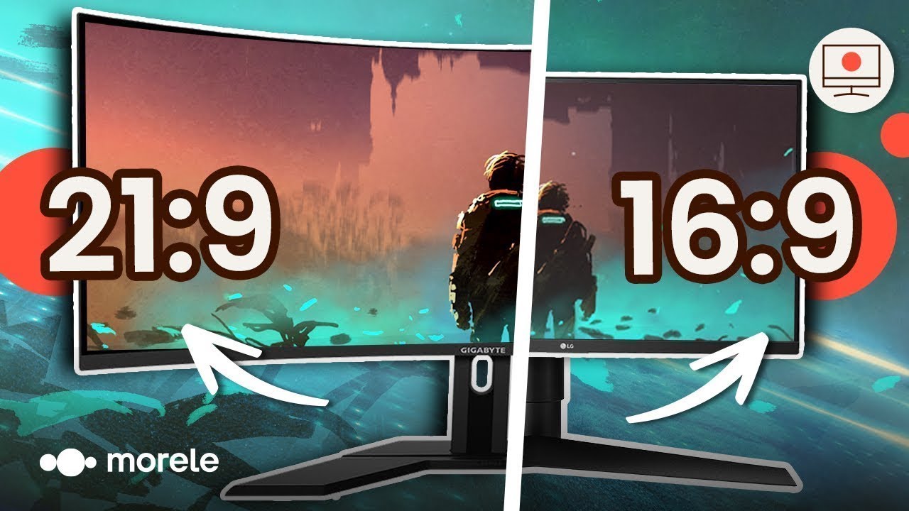 16:9 vs 21:9 - Które proporcje monitora są lepsze? 📺
