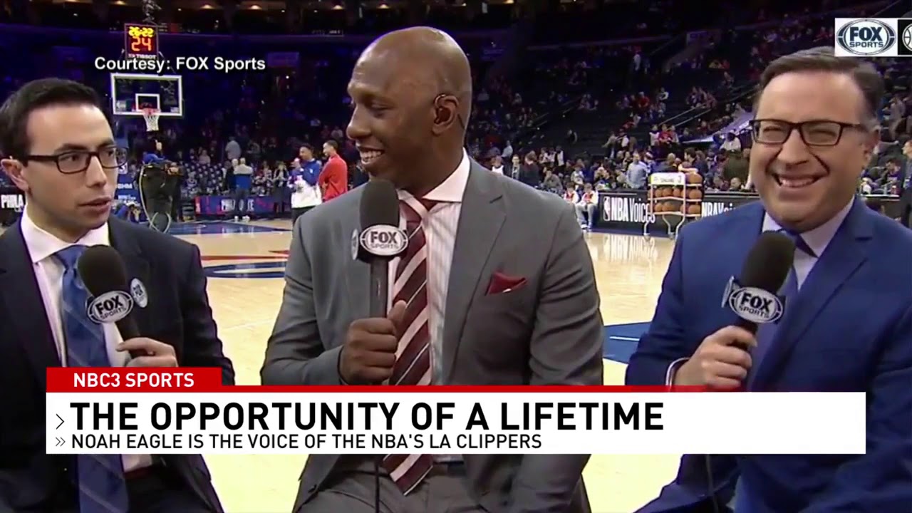 Another Eagle Soaring: Recent Syracuse Grad Noah Eagle Now the Voice of the NBA's L.A. Clippers
