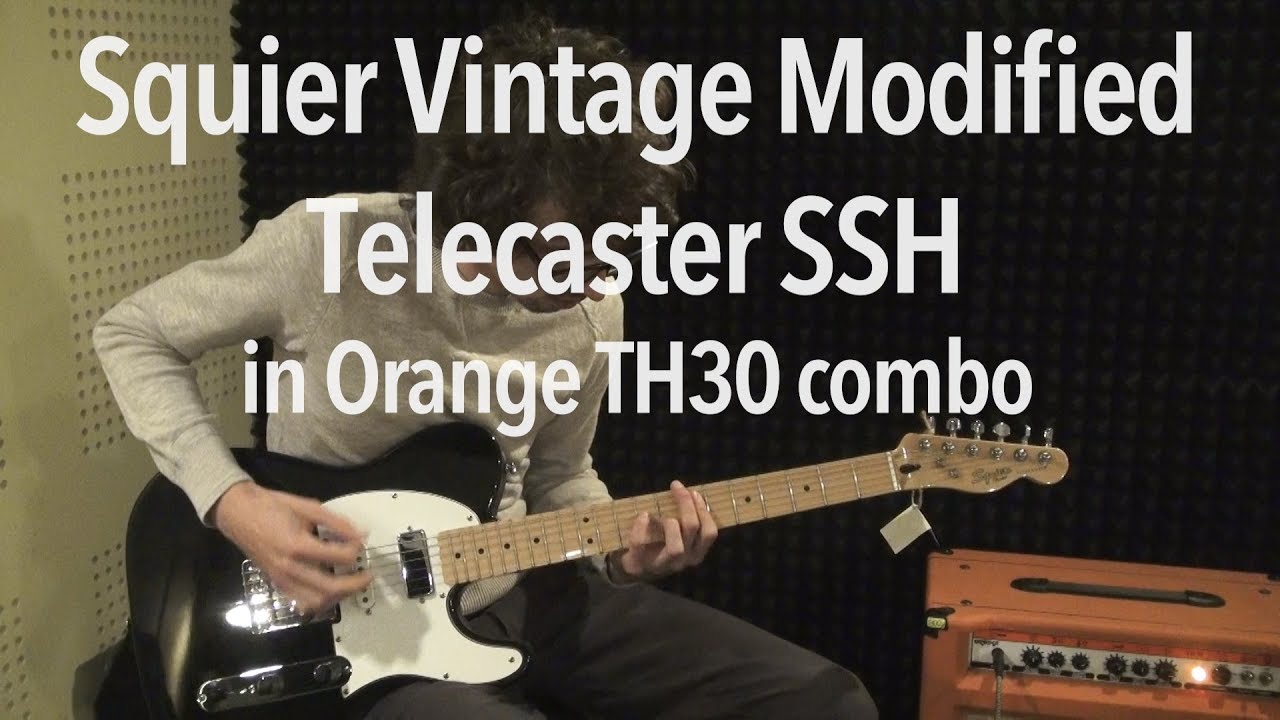 review - Squier Vintage Modified Telecaster SSH
