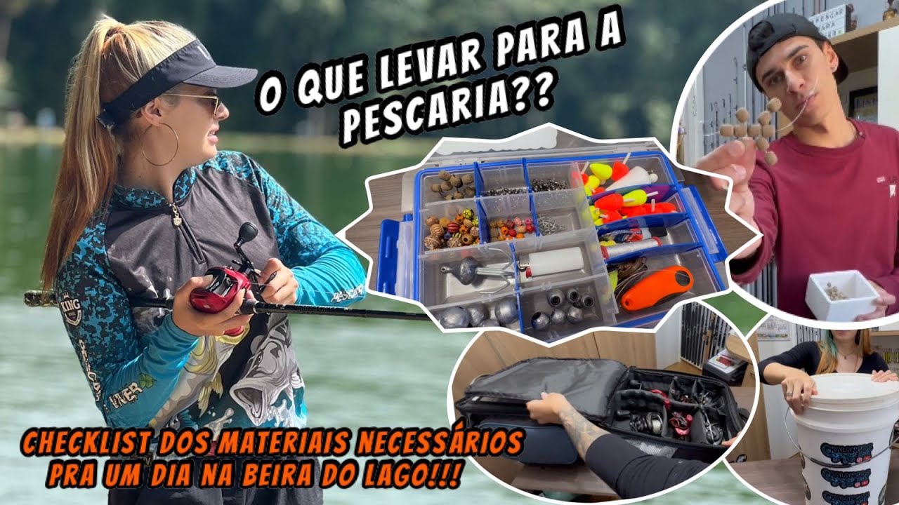 O QUE NÃO PODE FALTAR NAS TRALHAS DE PESCA?? DICA DO QUE SEMPRE TER NA BOLSA!!