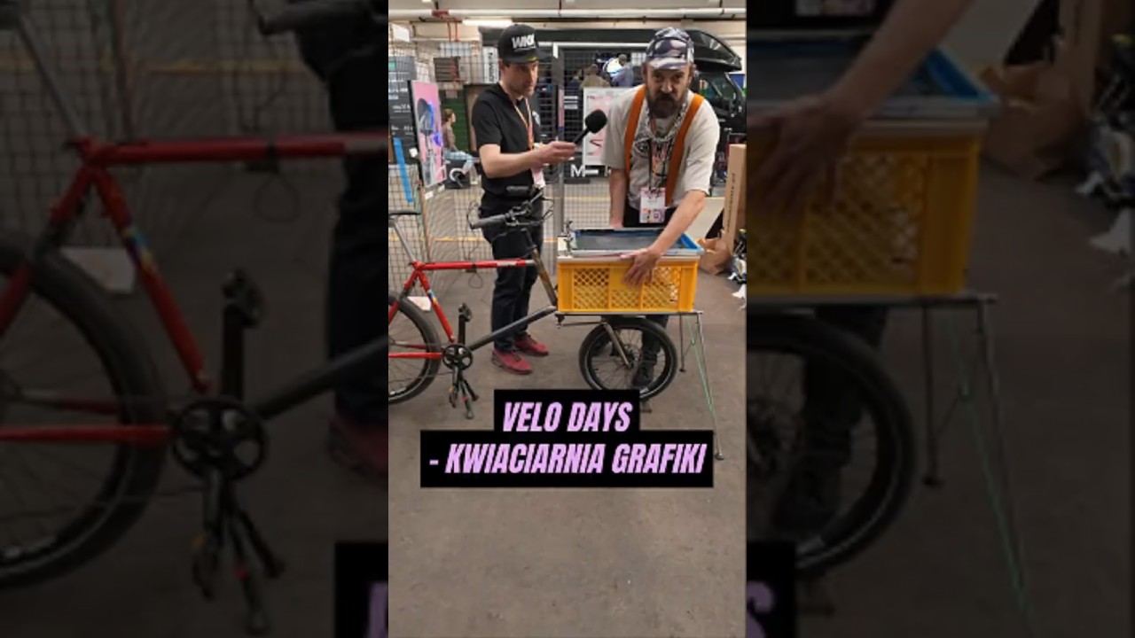 Velo Days - Henryk Kwiatek z Kwiaciarni Grafiki