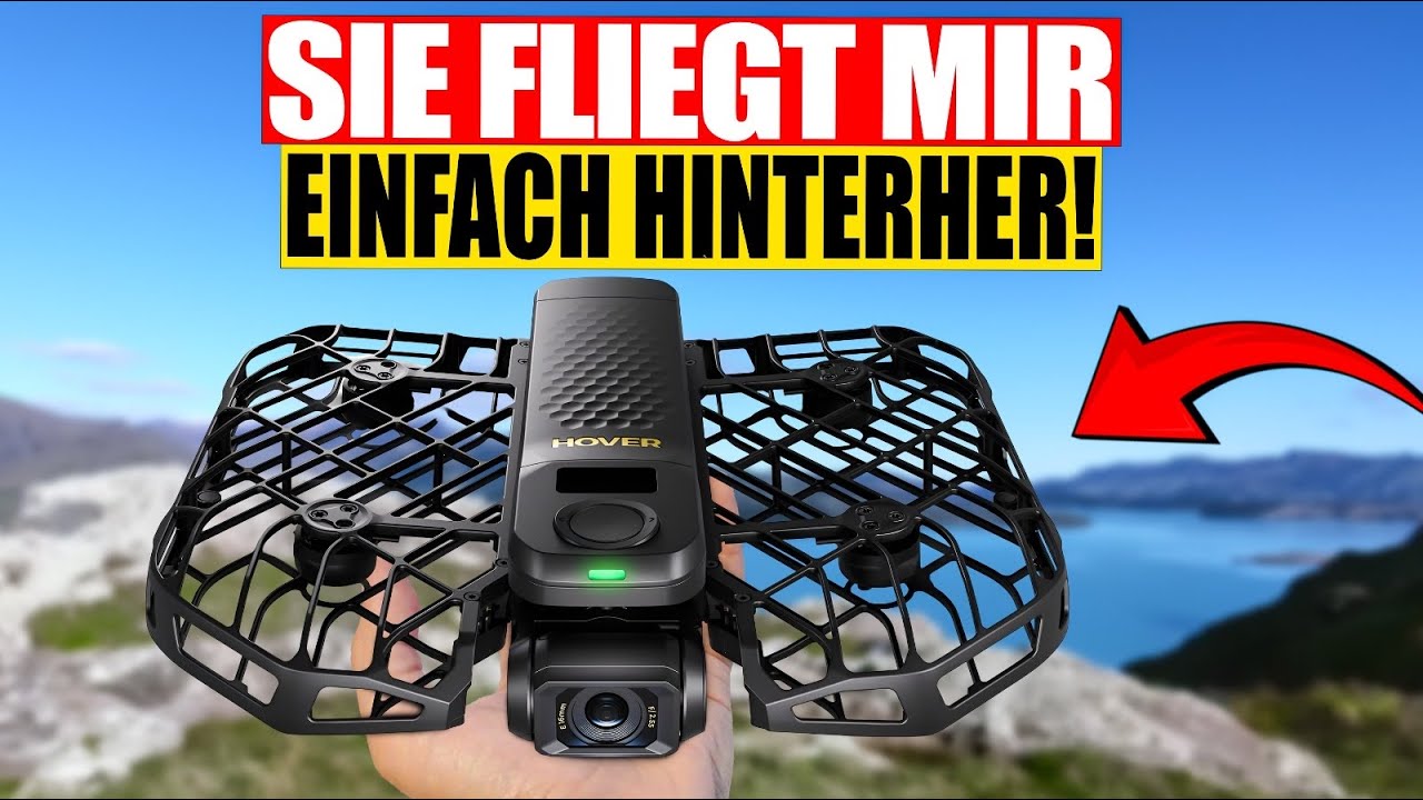 HOVERAir X1 PROMAX: Drohne crasht FAST – Sensor rettet sie!