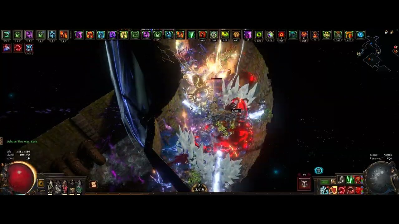 [PoE] Phys DoT Elementalist - Stacked Deck Farming [3.29]