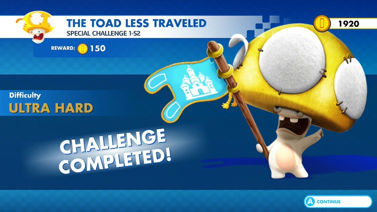 Mario + Rabbids Kingdom Battle | Special Challenge 1-S2 The Toad Less Traveled