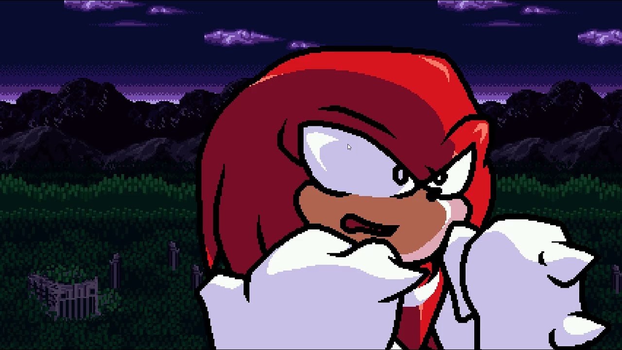 Sonic exe the destiny reborn update (knuckles solo ending)