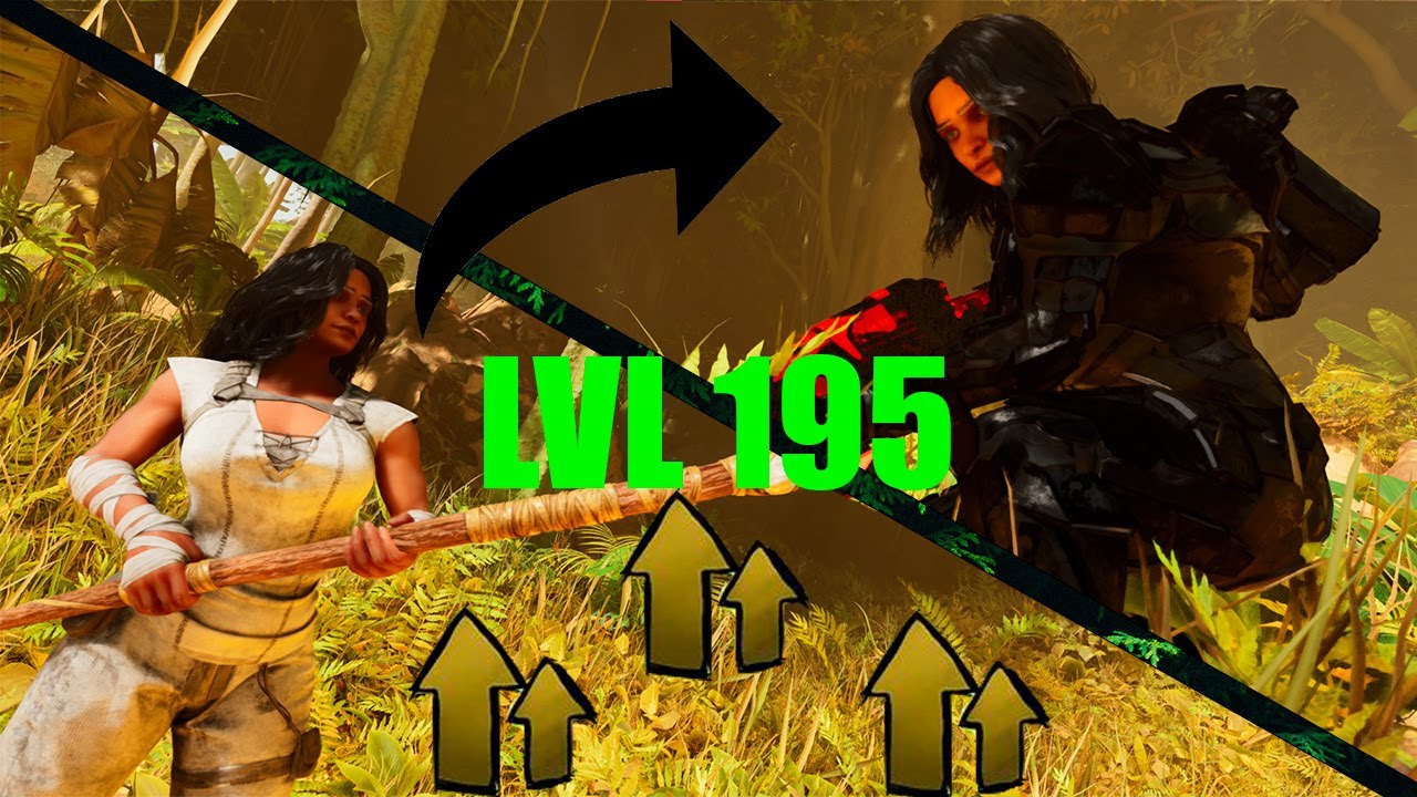 LA MEJOR FORMA DE SUBIR A NIVEL 195! ARK ASCENDED