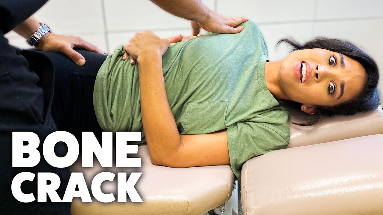 Getting our BACKS CRACKED by a Chiropractor!