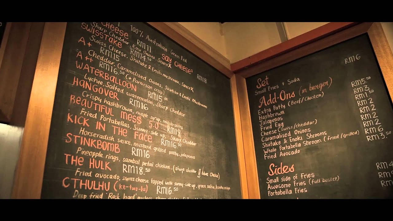 myBurgerLab //  Malaysia's No. 1 Burger Store in Kuala Lumpur // Edelkrone Poket Rig