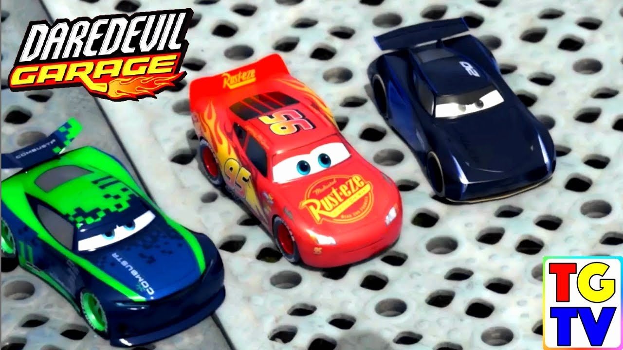 Disney Pixar Cars Daredevil Garage The Playground