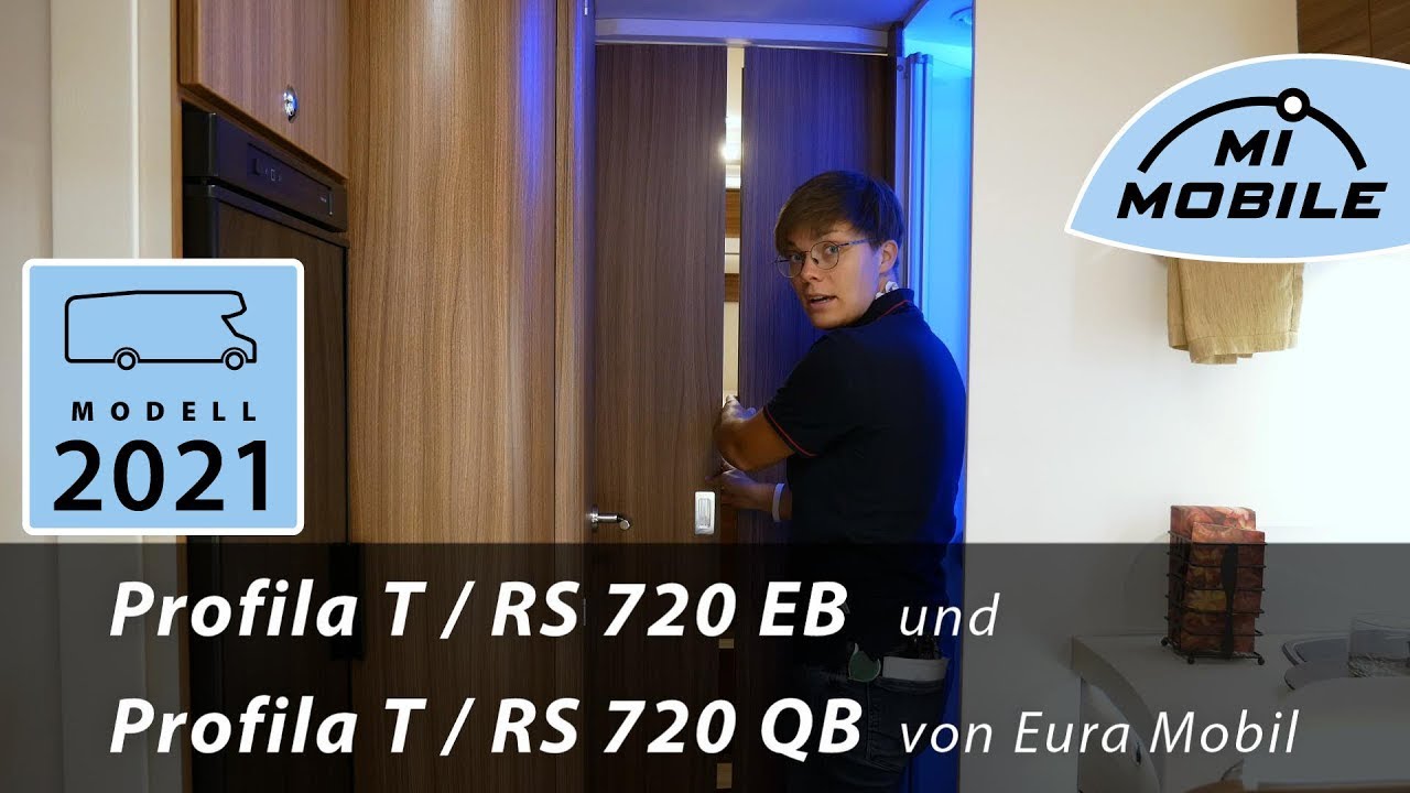 #063 Neues Raumbad -Eura Mobil Profila T 720 EB, T 720 QB - oder mit Hubbett als Profila RS