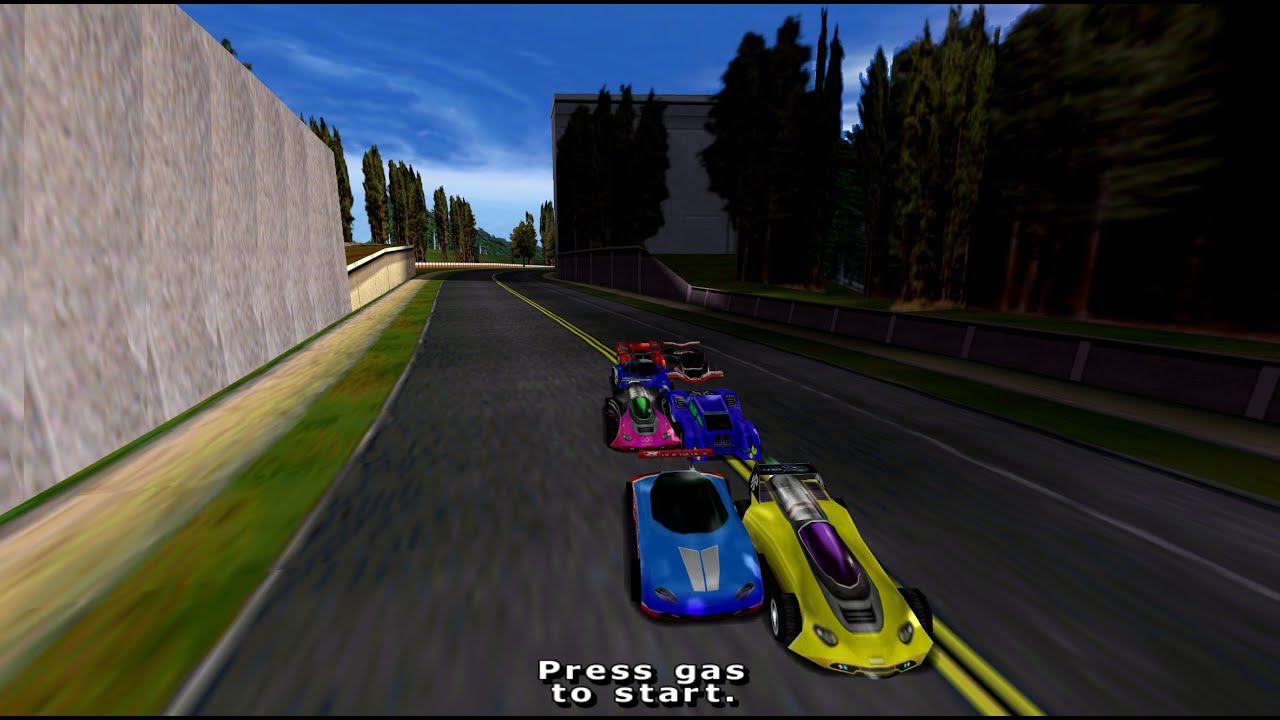 San Francisco Rush 2049 PC - Project R : Attract Mode