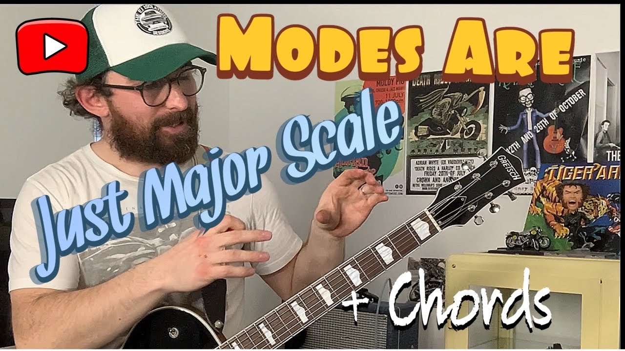 How to use modes! All about the chords you are using - Adrian Whyte