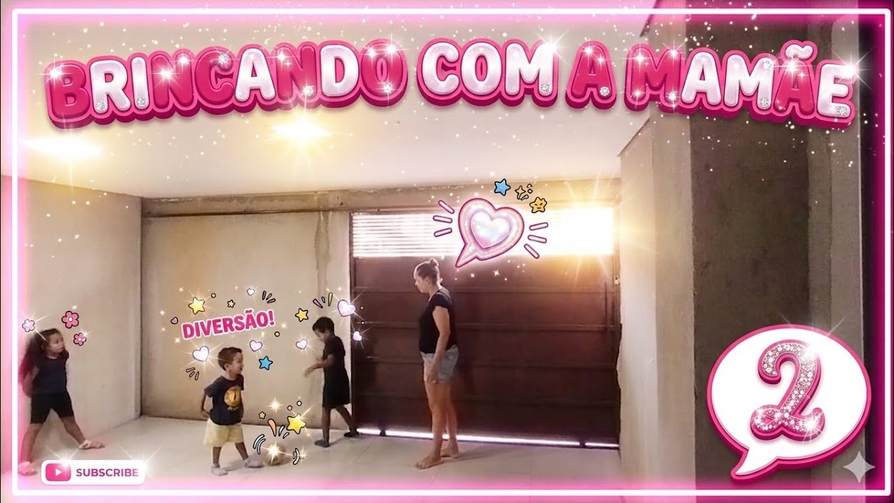 Um dia especial com a mamãe: bolo, brincadeiras e o nome da minha boneca ❤️