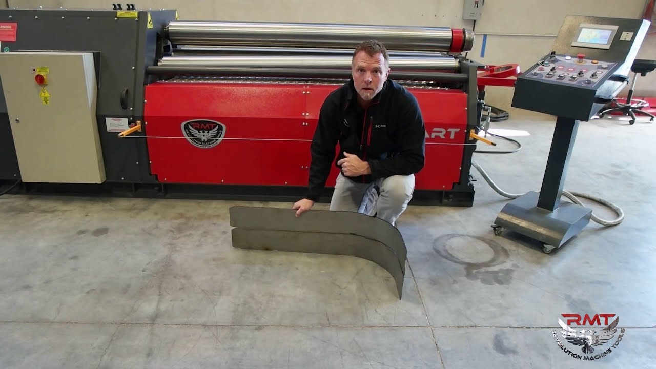 RMT R-SMART 6-709 NC Hydraulic 4 Roll Plate Bending Machine | Plate Roll | www.PLATEROLL.com