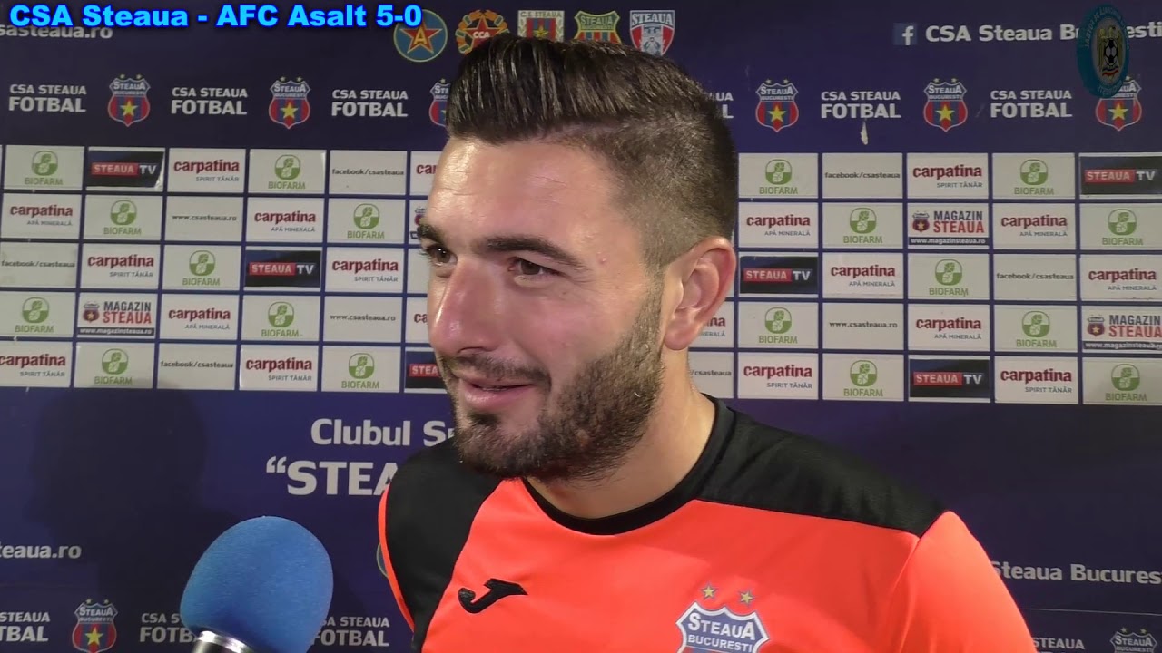 CSA Steaua - AFC Asalt  5-0 (rezumat video, interviuri)