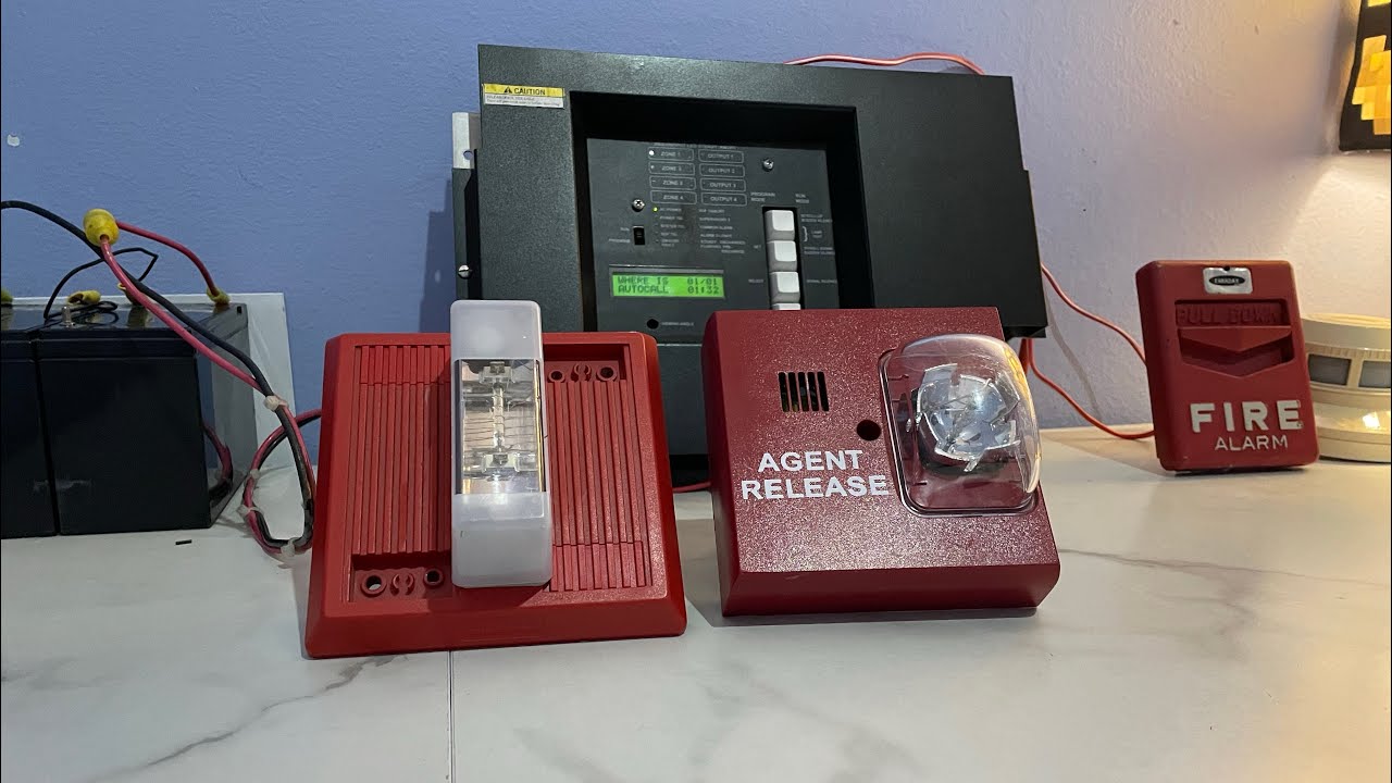 Potter PFC-4410RC Suppression Release Panel Demo