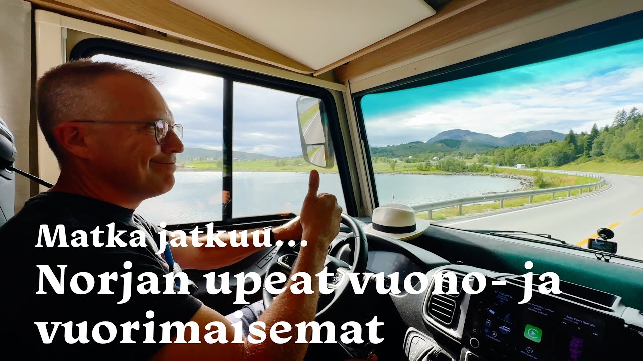 REISSU 3 0 Matkailuautoilla Norjassa Jakso 7 4K