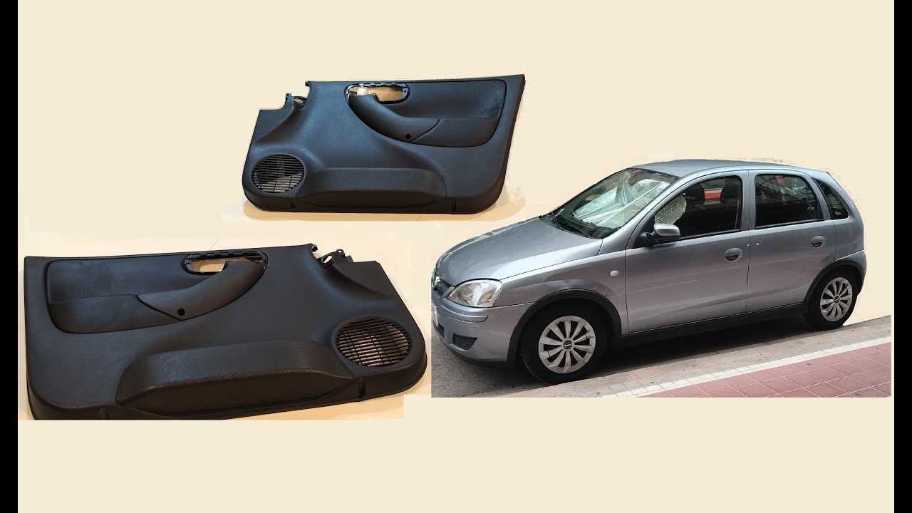 Tapizando las puertas del Opel Corsa C