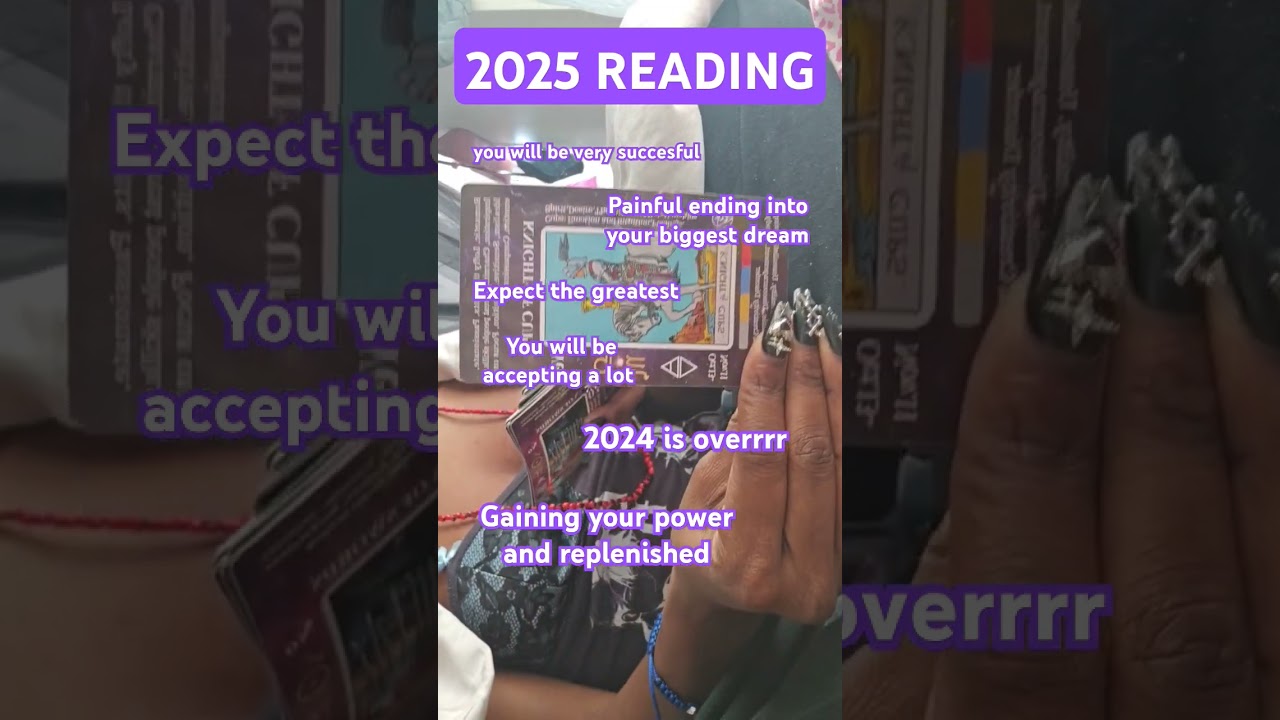 2025 READING ✨️💲🔮 #tarot #blacktarotreader #2025reading