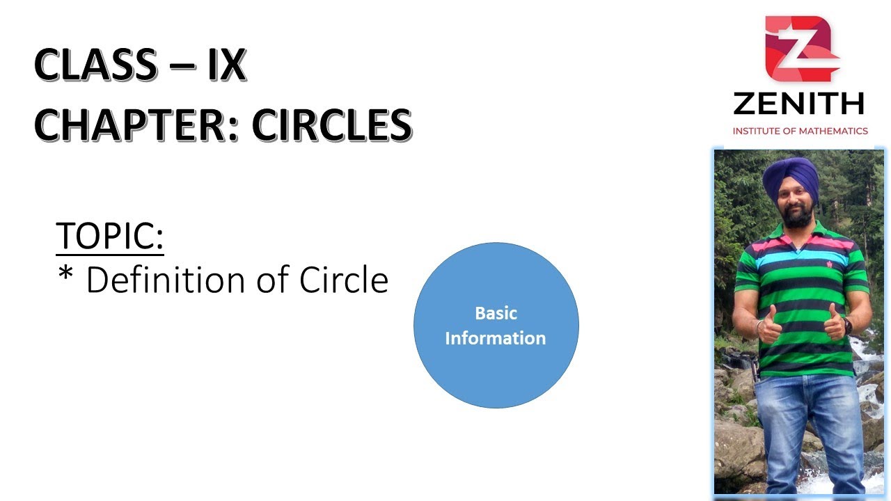 Definition of Circle _ Live Lecture (Lec-1, Class IX)