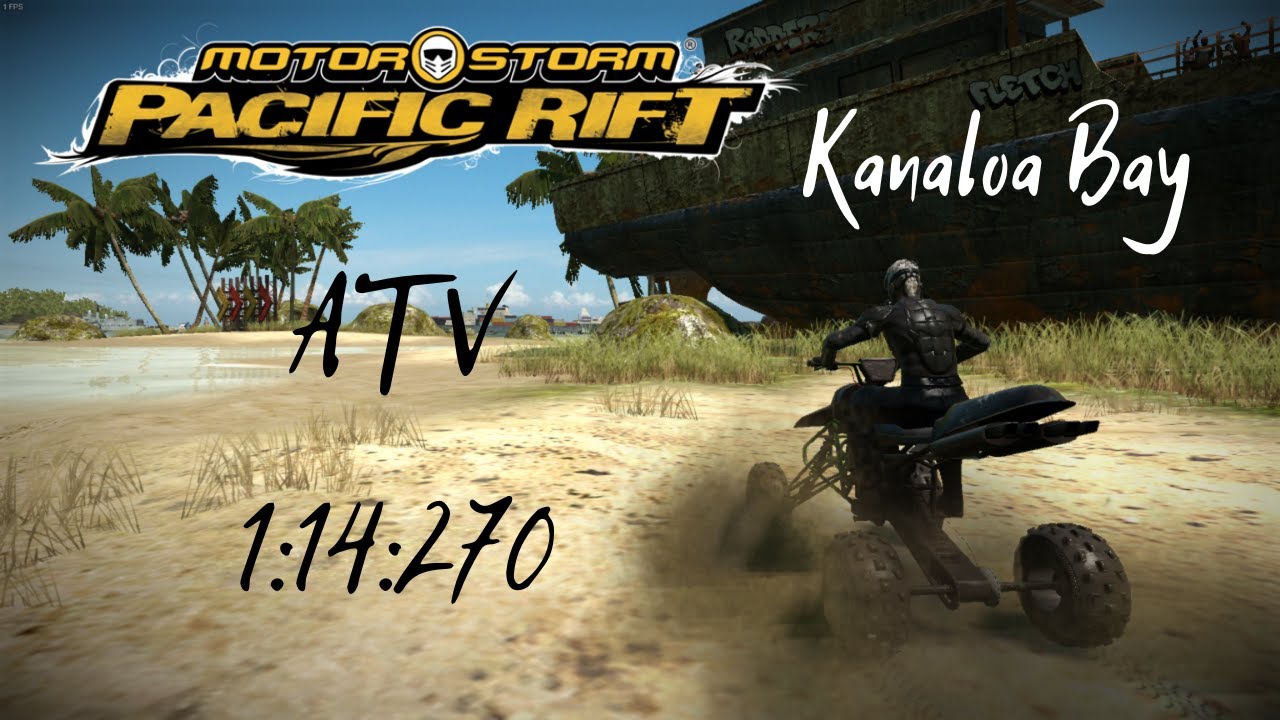 [WR] Motorstorm Pacific Rift - Kanaloa Bay ATV in 1:14:270
