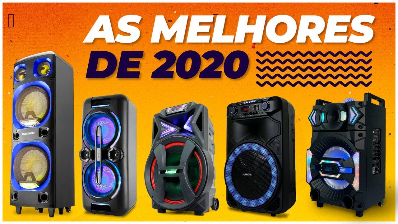 AS CAIXAS DE SOM MAIS VENDIDAS EM 2020! Retrospectiva SANBOX!