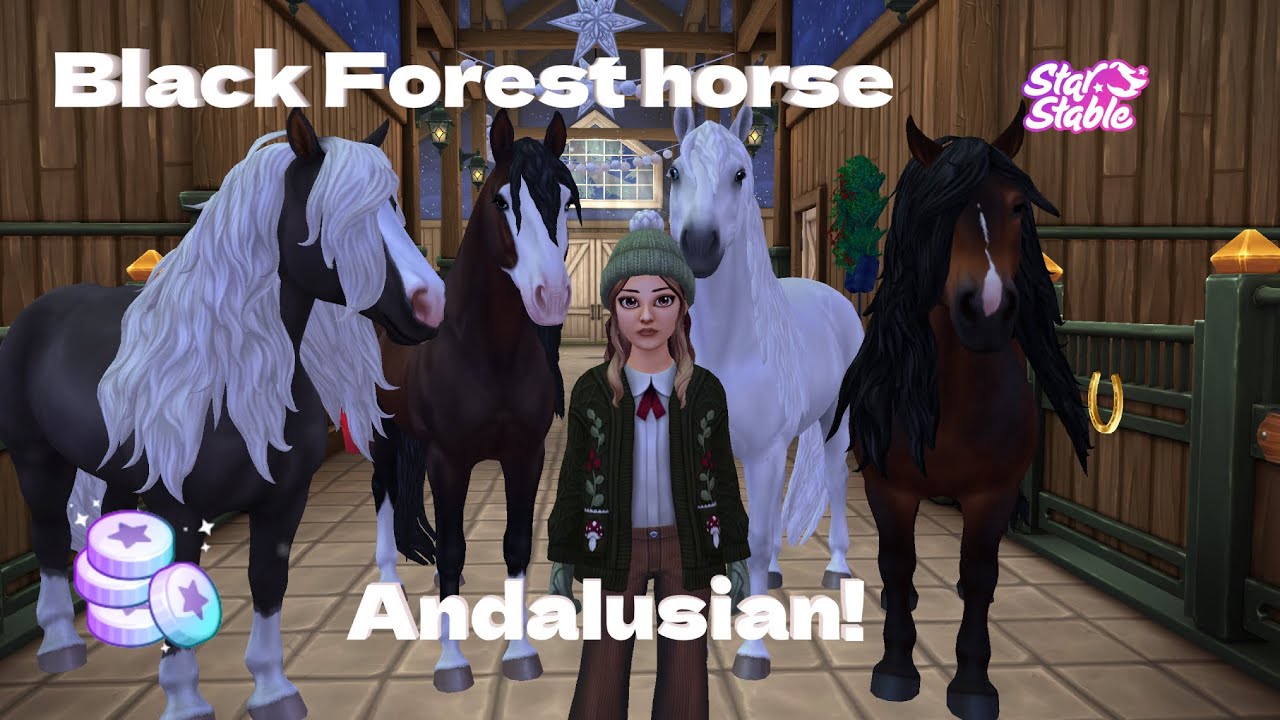 Shopping for the horses I missed! Andalusian and Black forest horse!