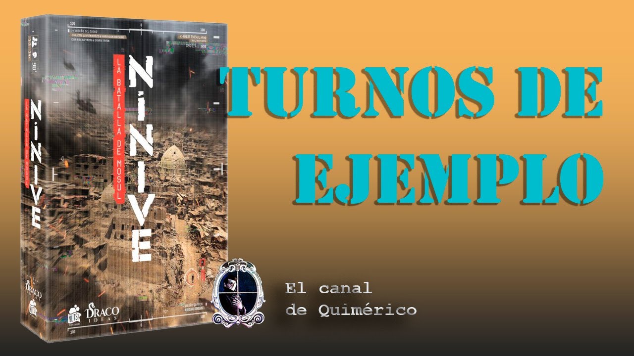 Nínive, la batalla de Mosul, Episodio 2: Turnos de ejemplo modo solitario