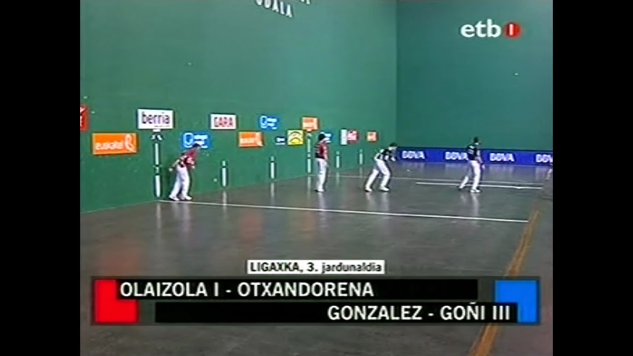 OLAIZOLA I - OTXANDORENA vs GONZALEZ - GOÑI III (Mungia · 2008) Mano
