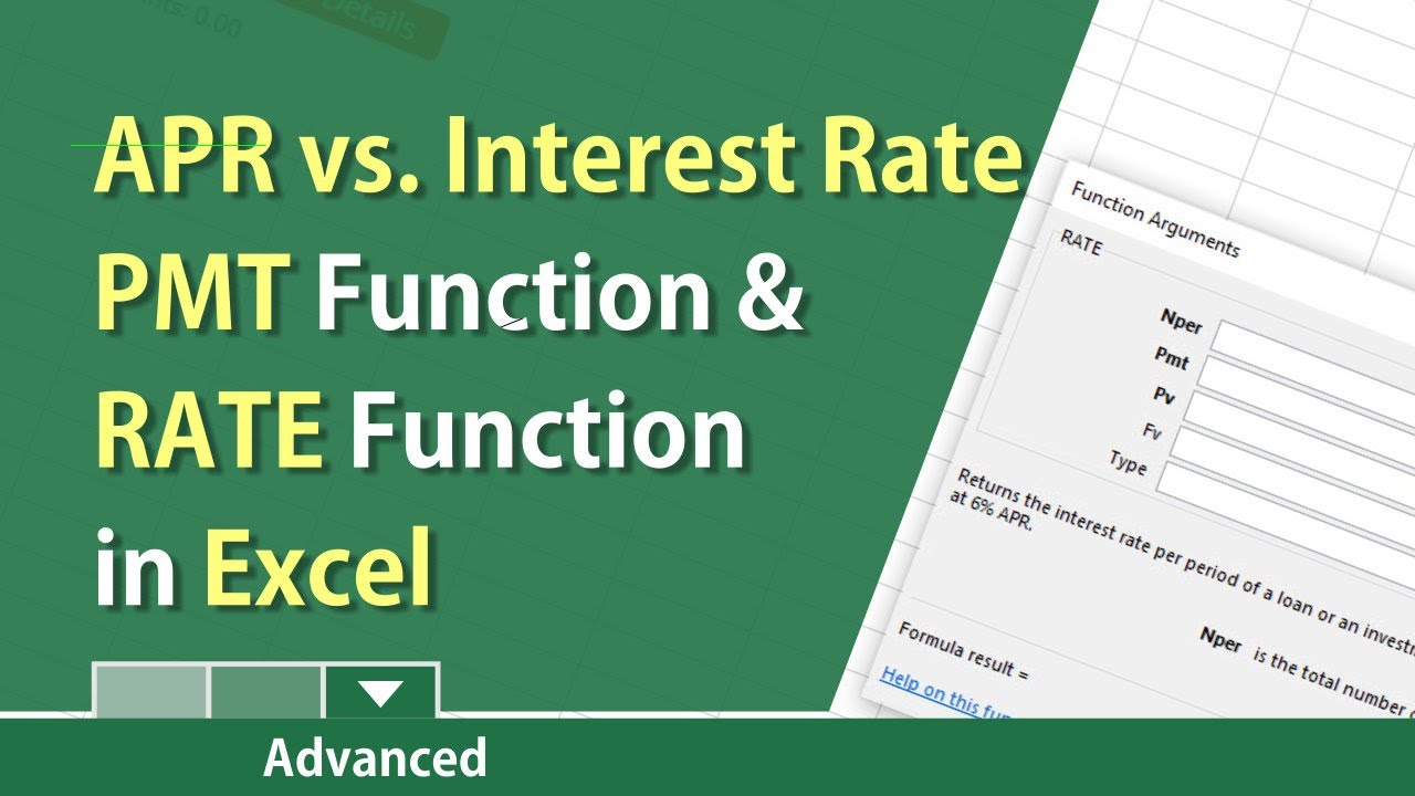 APR vs Interest Rate by Chris Menard