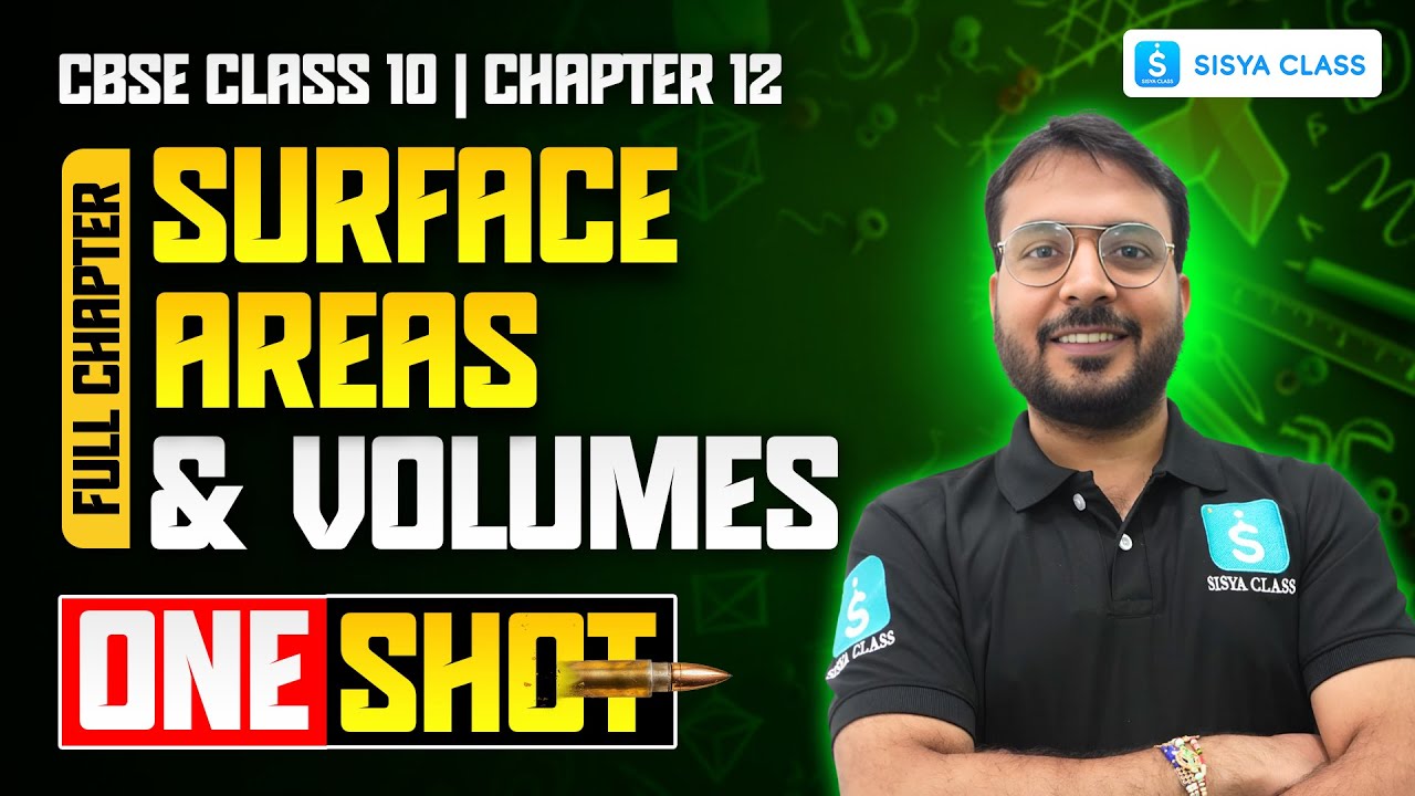 Chapter 12 Surface Areas and Volumes |  CBSE Boards | Most Important PYQs