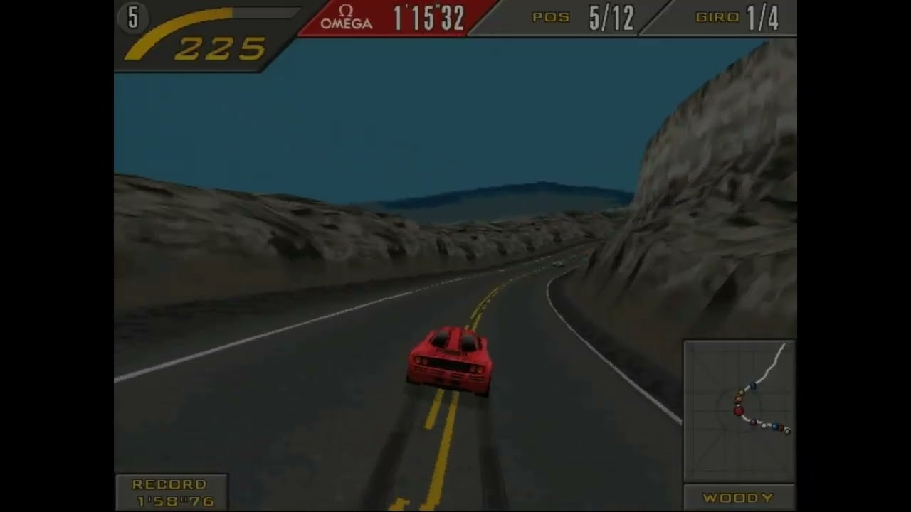 Need for Speed 2 1997 prova registrazione PC AMD Athlon XP 1800+ Ati Rage 128 AIW NZXT Signal HD60
