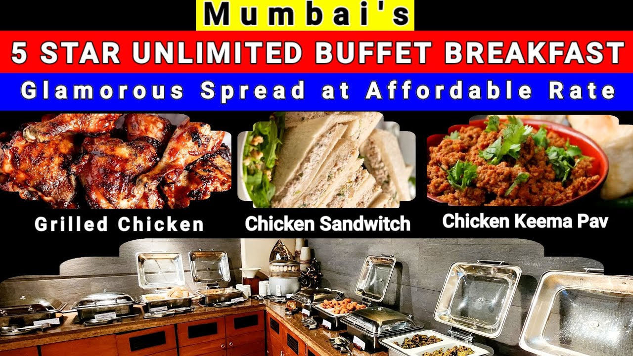 Mumbai's 5 Star Unlimited Breakfast Buffet | Veg + Non-Veg buffet in Budget | Sai Palace, Andheri