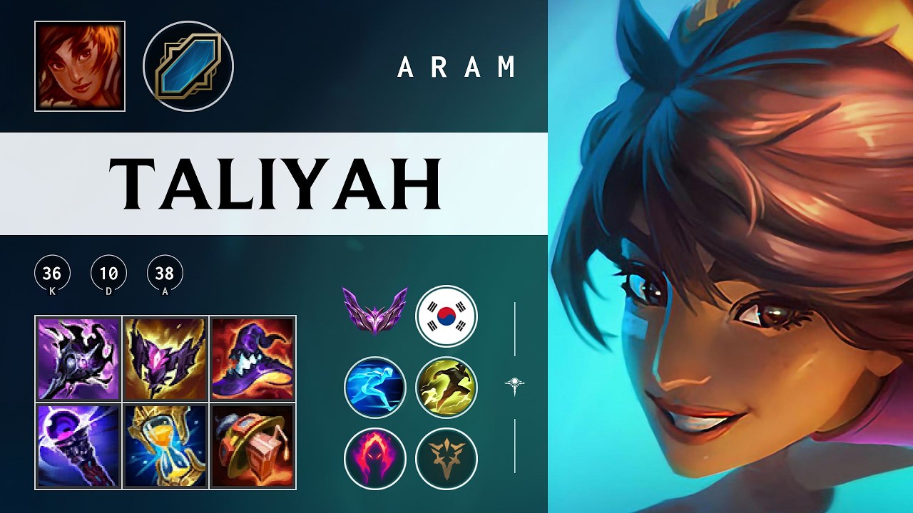 Taliyah ARAM - KR Master Patch 26.04