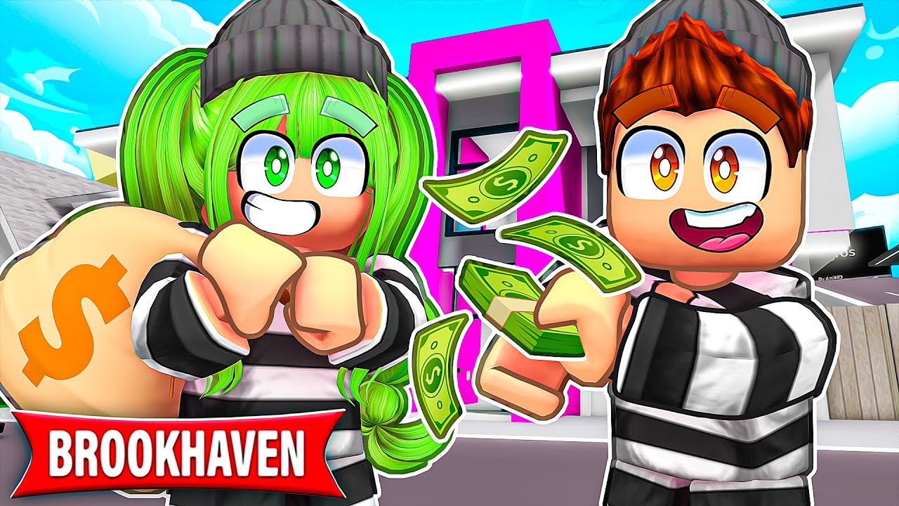 Zostaliśmy ZŁODZIEJAMI na BROOKHAVEN w Roblox!
